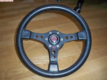 Volante raid con piña para renault 5