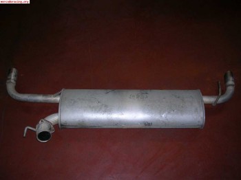 Silencioso trasero lancia delta integrale 16v