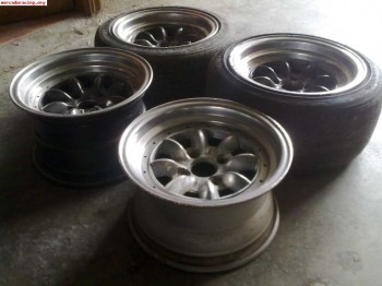 Vendo llantas smoor tipo minilite 7x13 y 8x13 tornillería 4x