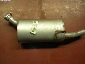 Slencioso trasero escort rs turbo