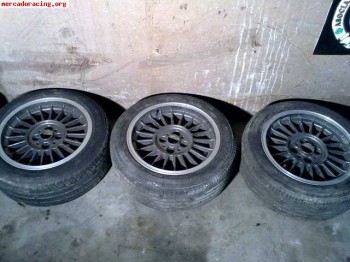 Vendo llantas oz réplica alpina en 7x15 et12 bmw e21, e30, 2