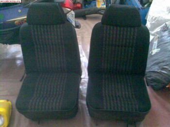 Asientos delanteros mini cooper