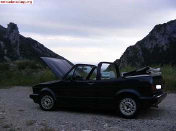 Vw golf cabriolet 1.8 quartet karman 90  rebajado: 3000€