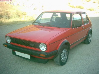 Vendo  muy a pesar mio golf gti mk1-1800
