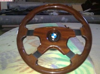 Venta de volante madera  bmw e30