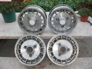 Llantas turbina renault r5  13´´