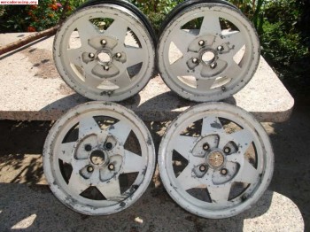 Dos juegos de llantas 4x100 seat/fiat 13´´ 400€