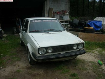 Vendo para restaurar golf gti rabit 1.8 mk-1 