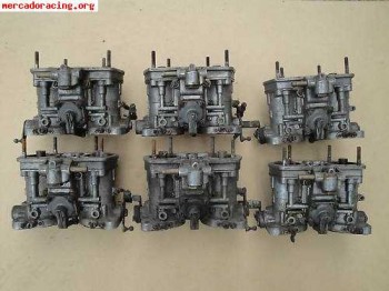 Weber 44 idf italianos , lote o por parejas