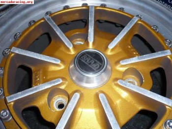 Llantas braid r5 copa competicion con buje de r5 normal