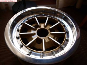 Vendo llantas braid de la serie 1 mod. d133 - para r5 copa c