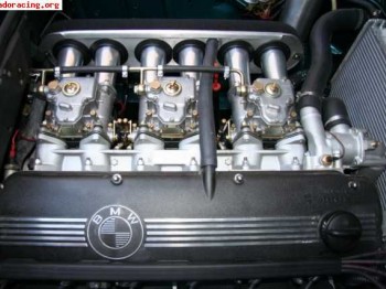 Kit completo carburación weber triple para bmw m30 y m20 dco