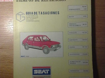 Vendo manuales de taller variados