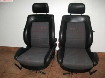 Asientos de lanteros golf rallye