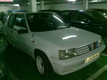 205 rallye 3700e con extras