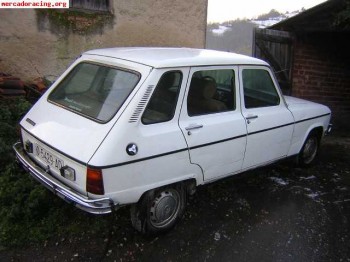 Vendo renault 6 gtl o cambio por piezas 124 fl biarbol