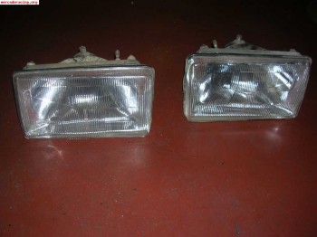 Faros delanteros, pilotos traseros de fiat argenta.