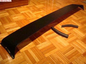 Spoiler superior traseiro fiat 127 sport 75hp e seat fura cr