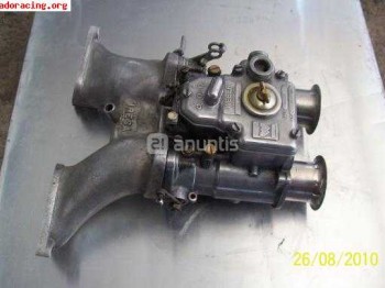 Vendo carburación   colector weber dcoe 124/1430 monoárbol
