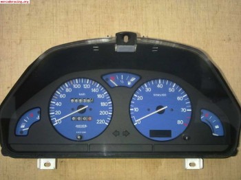 Marcador y placa 106 rallye