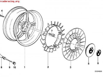 Llantas m5 e34 turbine