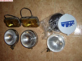 Lote de faros de largas y antinieblas