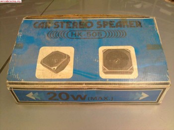 Altavoces nuevos a estrenar para coches clásicos