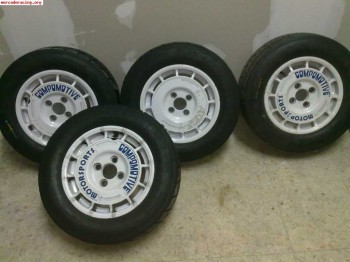 Vendo llantas compomotive  racing 