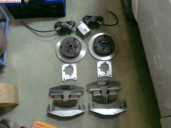 Volantes renault 8,frenos traseros y material.