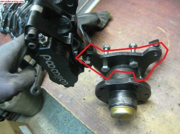 Soportes para pinzas wilwood seat 124