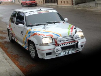 R 5 gt turbo regularidad sport/rally vendo/cambio