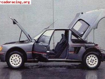 Peugeot 205 1.6 gti 