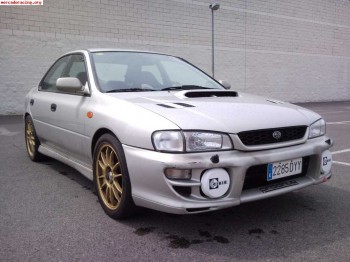 Subaru impreza gtturbo,recojo coche rallys