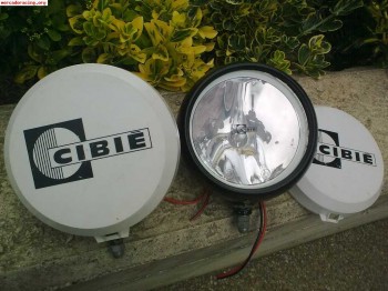 Pareja de faros cibié oscar sc curve