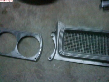 Rejilla y hojales de 124 sport 1800