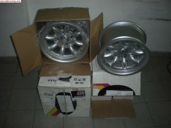 Vendo 4 llantas tipo minilite nuevas a estrenar