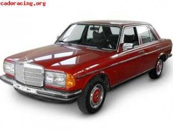 Lote de recambios exterior mercedes benz 123!