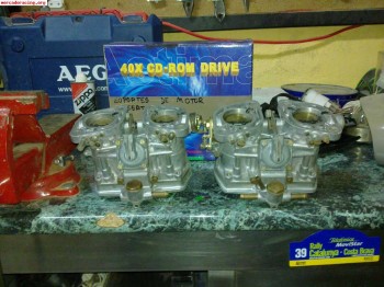 Vendo juego de carburadores weber