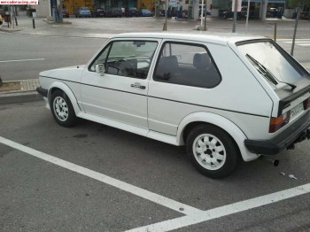 Vendo golf gti mk1 rabbit 1.8 del 83 con autoclima