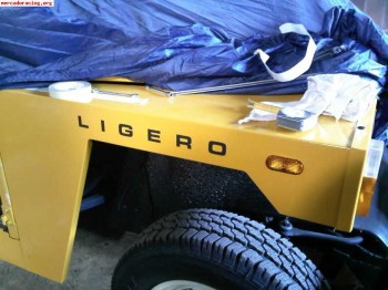 Pegatina land rover 88 ligero