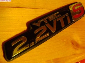 Emblema honda prelude vtec