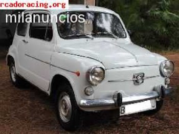  seat 600 blanco muy buen estado 