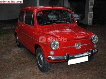 Seat 600 rojo 3800€