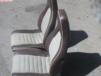 Asientos porsche 924