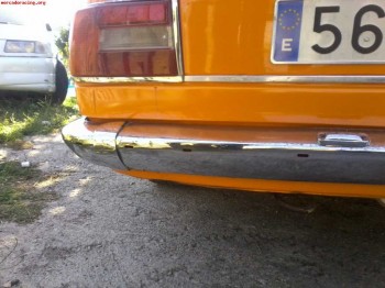 Defensa trasera corta bmw 2002