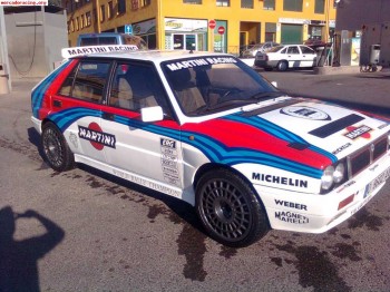 Lancia hf turbo martini