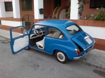 Seat 600 restaurado con motor panda 1972