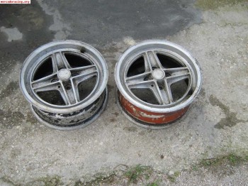 Vendo estas llantas de seat 124 
