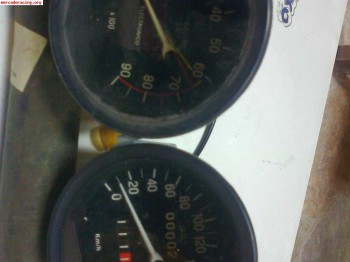 Reloges de cuadro velocimetro y de revoluciones de seat 124 