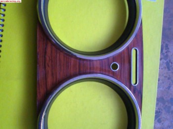 Frontal de velocimetro seat 1430 en madera y sin cristales